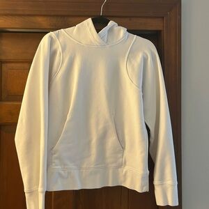 Lululemon White Loungeful Hoodie